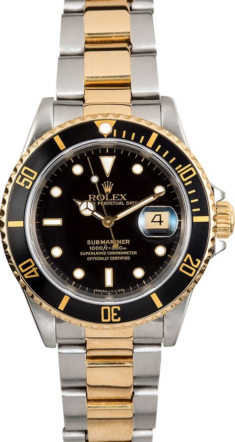 rolex 16610 two tone gallery|rolex 16610 specs.